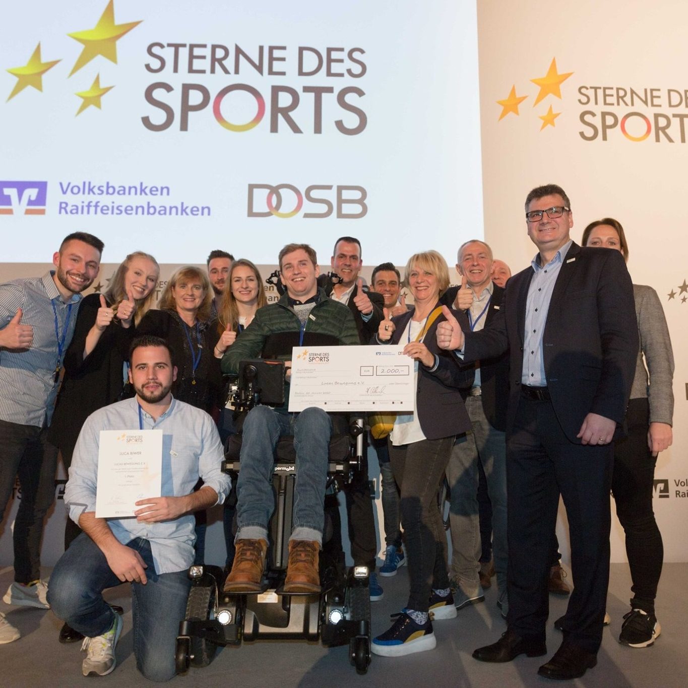 Sterne des Sports Publikumspreis Luca Biwer