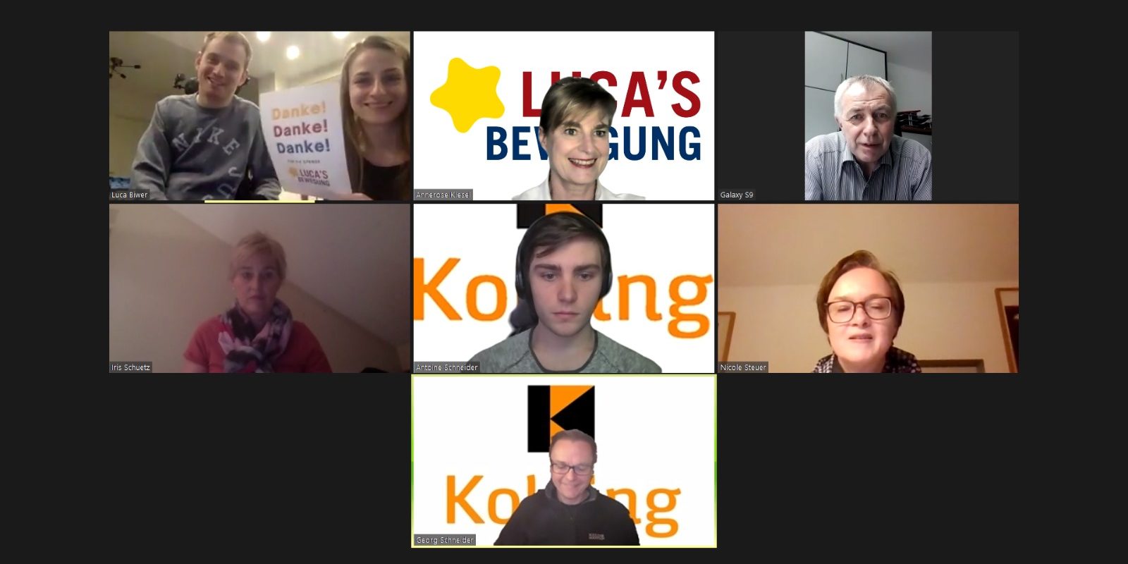 Spendenübergabe Kolpingfamilie