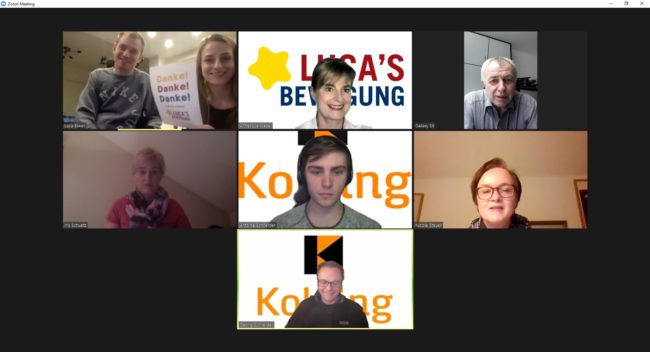 Spendenübergabe Kolpingfamilie