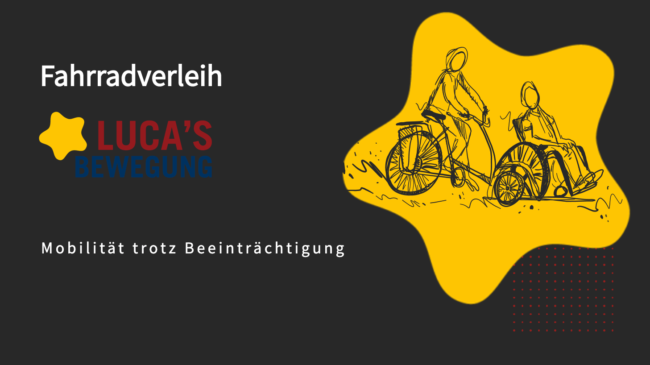Logo Fahrradverleih Luca's Bewegung Fahrradverleih